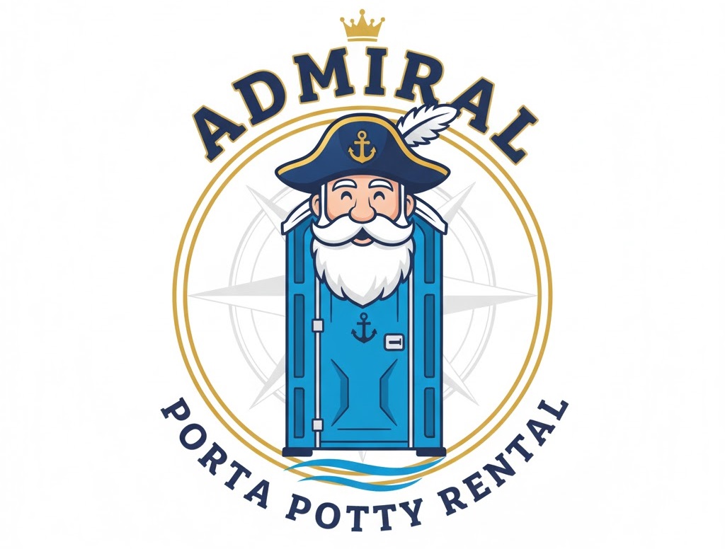 Admiral Porta Potty Rental Logo